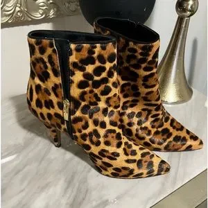 Vince Camuto Shoes Vince Camuto Cheetah Booties Poshmark